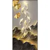 Pintura Decorativa de Entrada con Imagen de Nueve Peces Estilo Chino Nuevo Lámpara de Pintura para Pared de Pasillo de Alto Nivel Pintura Colgante para la Entrada de la Puerta Sala de Estar