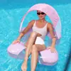 Cama de arena inflable con reposabrazos y respaldo, hamaca reclinable de malla plegable de PVC para exteriores, ideal para adultos, gran oferta transfronteriza