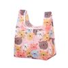 Nueva Bolsa de Almuerzo Japonesa Bolsa para Fiambrera Japonesa Tela Oxford Portátil Plegable Bolsa de Almuerzo Ecológica Bolsa de Compras Bolso de Mano