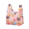 Bolsa de almuerzo portátil con correa japonesa, bolsa para lonchera de tela Oxford, bolsa de almuerzo, bolso de mano plegable, bolsa de compras de protección ambiental