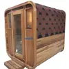 Fábrica de Foshan venda quente vaporizador de suor externo fogão de sauna Harvia sala de sauna para 4~6 pessoas cedro vermelho