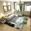 Tapete Moderno Minimalista para Sala de Estar Tapete Popular Ins Escandinavo para Quarto ao Lado da Cama Tapete para Casa Inteira Tapete Tapete