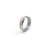 Anillo de Trigo Dorado Ins Estilo Japonés-Coreano Versátil Moda Anillo Retorcido para Dedo Estilo Hip-hop Urbano Pulsera Suministro para Comercio Electrónico