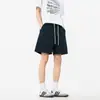Pantalones Deportivos Casuales de Verano para Hombre Shorts de Cinco Puntos Pantalones Cargo Marca de Moda Pantalones Rectos Holgados Pantalones de Longitud Media para Hombre