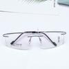 6g nuevo marco grande imitación titanio beta sin montura superelástico marco de gafas al por mayor imitación titanio puro gafas para miopía memoria plano 530