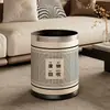 Papelero Retro Francés M^ para Sala de Estar, Dormitorio, Dormitorio Estudiantil, Cocina, Baño del Hogar, Gran Capacidad, Papel de Alto Valor