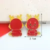 Accesorios Populares de Joyería DIY para Año Nuevo: Cabeza de Dragón Paz y Bendición Joyería Hecha a Mano DIY, Accesorios de Joyería DIY Esmaltados Estilo Chino