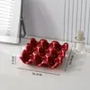 [Procesamiento Personalizado] Estante de Almacenamiento para Esponjas de Maquillaje, Soporte para Maquillaje, Estante de Almacenamiento para Esponjas en Forma de Calabaza al por Mayor