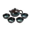 Juego de té de horno de venta directa transfronteriza una tetera cuatro tazas caja de regalo juego de té kung fu de cerámica pequeño regalo actividades de empresa regalo acompañante