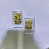 Pegatinas para teléfono de oro puro 999 con adhesivo, imanes creativos para refrigerador, tarjetas doradas y pequeños regalos promocionales - directamente de fábrica