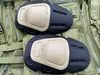 Conjunto de Joelheira e Cotoveleira para Roupa de Sapo Águia Militar Resistente ao Desgaste para Uso Externo Militar G2G3