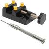Wen play pinza pequeña para nueces pinza para aceitunas tornillo de banco para microtallado tornillo de banco de mesa tornillo de banco pequeño cuchillo para tallar nuclear alicates taladro de mano plateado