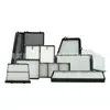 Filtro de aire acondicionado Fabricante Bdgd-61-J6X Gj6A-6-J6X Bp4K-61-J6X Db9L-61-J6X