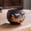 Nuevo Estilo Lujo Ligero Dragón y Fénix Chengxiang Olla de Arena Púrpura con Cambio de Color por Calor Tetera Fengming Juego de Té Kung Fu Olla Xishi de Alto Grado Estilo Chino