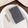 Pinza para el Cabello Negra sin Costuras en Forma de U para Fijar Chongo, Pasador Invisible para Mujer, Pinza Lateral para Flequillo, Pasador, Accesorio para el Cabello