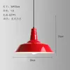Lustre Estilo Loft de Hong Kong Personalizado Estilo Industrial Retrô Restaurante Hotel Restaurante de Hot Pot Loja de Jardim de Infância Vermelho Lâmpadas Comerciais