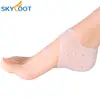 Cubierta protectora de silicona para talón al por mayor calcetines blanqueadores hidratantes para hombres y mujeres anti-grietas (cubierta de talón transpirable)