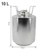 Barril de aço inoxidável para cerveja artesanal barril de coca barril de retenção de pressão de duas hair barril de fermentação para fabricação caseira barril de refrigerante