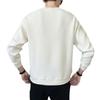 Fw10142 Estilo Popular Primavera 2025 Sudadera de Punto Rayada para Hombre Chaqueta de Cuello Redondo