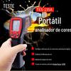 Verifique a diferença de cor entre duas amostras de objetos do instrumento TES-135A TES135A