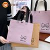 Loja de Roupas Bolsa de Mão Embalagem TNT Compras Bolsa de Luxo Roupas Femininas Embalagem para Presente com Logotipo Imprimível