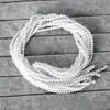 Cuentas de imitación de jade de porcelana, cristal, diamante de 2/3/4/6/8 mm para tocado, accesorios para zapatos, cuentas de vidrio de doble punta