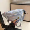 Bolso de pecho muy elegante para niña, versión coreana, estilo ins, diseño único, bolso cruzado con borlas, riñonera pequeña casual versátil
