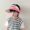Sombreros de Verano para Niños Estilo Coreano Sombreros de Sol Abiertos con Ala Ancha para Niños y Niñas, Sombreros de Sol con Protección UV