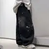 Pantalones de Mezclilla Anchos para Niños 2026 Estampado de Estrellas Negras Corte Recto Holgado Jeans Curvos Pantalones Largos para Niños Casual de Moda