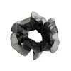 Estilo Coreano Nuevo Organza de Alta Gama Lujo Pedrería Goma para el Cabello Moda Elegante Accesorio para Cola de Caballo