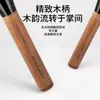 Cangzhou Más Vendido Set de 14 Piezas de Brochas de Maquillaje con Mango de Madera y Cerdas Suaves Pelo Animal Brocha para Sombras de Ojos Brocha para Rubor Brocha para Contorno Herramientas de Belleza