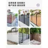 Valla de madera y plástico para jardín exterior, valla de madera anticorrosión, terraza, madera y plástico para patio pequeño, valla de tablero Great Wall, barandilla de tablero