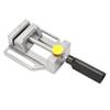 Tornillo de banco pequeño de una sola palanca, tornillo de banco plano de sujeción rápida, tornillo de banco plano, cuerpo de pinza de fundición a presión de aleación de aluminio, banco de trabajo