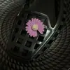 Acessórios de Flor de Sapato de Cristal Resistentes Estilo Coreano com Lantejoulas Bordadas, Franjas de Cristal Exquisite de Estilo Leve de Luxo
