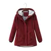 Casaco Parksuit com Senso de Design Outono e Inverno Casaco Acolchoado de Algodão com Lã de Cordeiro Casaco Acolchoado de Algodão Espesso com Forro de Lã Casaco Casual com Capuz Feminino