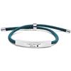 Pulsera Europea y Americana Transfronteriza Pulsera Tejida de Acero Inoxidable Regalo de Vacaciones Familia Grabado de Frase Inspiradora Pulsera de Acero de Titanio