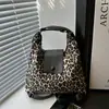 Moda Ombro Outono e Inverno Feminino Capacidade Mochila de Trabalho Mochila Tote Grande Capacidade 100 Estampa de Leopardo Bolsa de Estudante