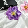 Cabeça de flor artificial, tulipa com pétalas abertas, flores artificiais para fotografia de casamento, acessórios de cabelo, materiais para DIY e flores decorativas