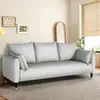 Sofá para apartamentos pequeños, estilo moderno simple, combinación de dos o tres plazas, adecuado para dormitorio, tienda de ropa, apartamento, casa de alquiler, estilo nórdico, en stock