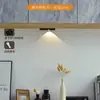 Tira de Luz LED Ultrafina Inteligente con Sensor de Cuerpo Humano Tira LED Autoadhesiva Recargable para Gabinete, Armario, Vinoteca Tira de Luz Autoadhesiva