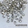 Joias de diamante para unhas flash misto branco champanhe diamante de formato especial borboleta pacote de material para unhas joias de diamante para unhas atacado