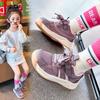 Zapatos Deportivos para Niñas Otoño 2025 Nuevos Zapatos para Correr Transpirables de Malla para Niños Zapatos Casuales para Niños Medianos y Grandes
