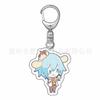 IDOLISH7 Estrella Idol Deseo Dibujo Animado Llavero Acrílico Transparente Tarjeta de Pie Muestra de Dibujo