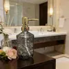 Garrafas de Vidro de Luxo para Loção e Sabonete para as Mãos, Dispensadores de Sabonete Tipo Bomba, Garrafas de Refil para Shampoo e Gel de Banho - Em Estoque para Venda no Atacado