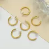 Accesorios para Joyería DIY Convertidor de Pendiente sin Perforar Clip de Oreja de Resorte Invisible Simple y Elegante Hebilla de Oreja Falsa de Resina