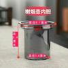 Filtro de té de vidrio para hojas de té de punto de fábrica, tapa de vidrio, inserto, separador de té, Taza de la feria de la montaña Xizang, juego de té kung fu