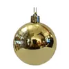 Bolas de Navidad al por Mayor Colgante para Ventana Árbol de Navidad Plástico Electrochapado Brillo Mate Purpurina Decoración Navideña Bola 6cm 8cm