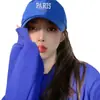 Gorra de Béisbol Nueva Mujer Parasol Protector Solar Sombrero de Copa Dura Hombre Corea del Sur Algodón Puro Letra Bordada Gorra de Primavera Gorra de Mujer
