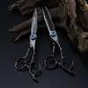 Tijeras Negras de 6.0 pulgadas Neupson Ojo de Diablo Tornillo Tijeras de Peluquería Tijeras Adelgazadoras