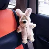Ornamentos de Cachorro de Pelúcia para Carro Almofada de Ombro para Cinto de Segurança de Carro Boneco de Piloto Boneco de Presente de Alta Qualidade Boneco Venda por Atacado